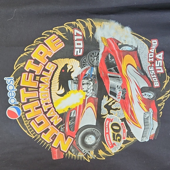 2017 Pepsi Nightfire Nationals Boise Idaho USA T-shirt XL Never Worn - Picture 2 of 4